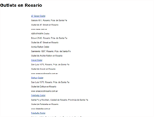 Tablet Screenshot of outlets-rosario.com.ar